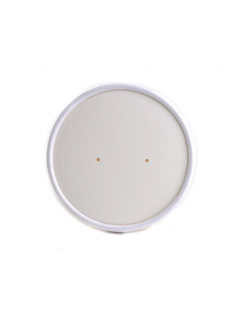 Vienkartinis popierinis dangtelis indeliui ECO SOUP B 240/360 ml (50 vnt.)