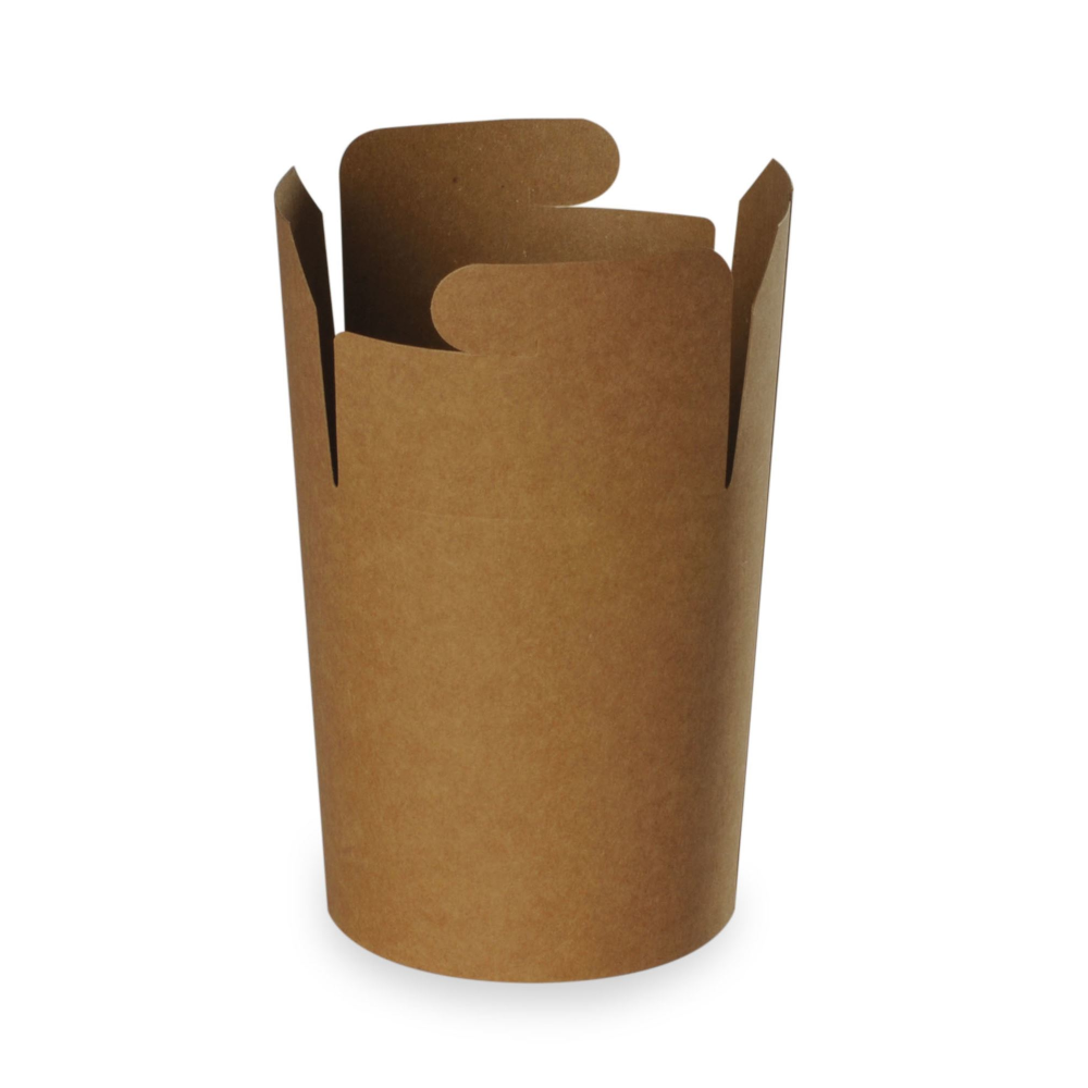 Vienkartinė dėžutė WOK (ruda, 1000 ml., 50 vnt.) Vienkartinė dėžutė WOK (ruda, 1000 ml., 50 vnt.)