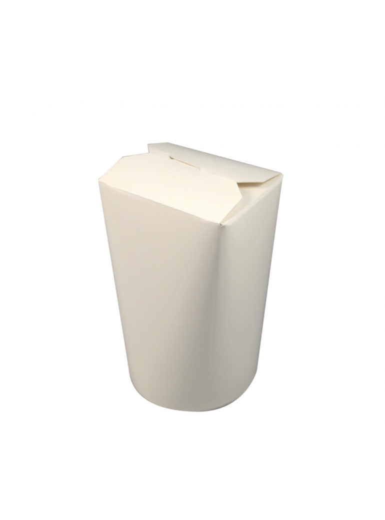 Dėžutė WOK (balta, 500 ml., 50 vnt.)