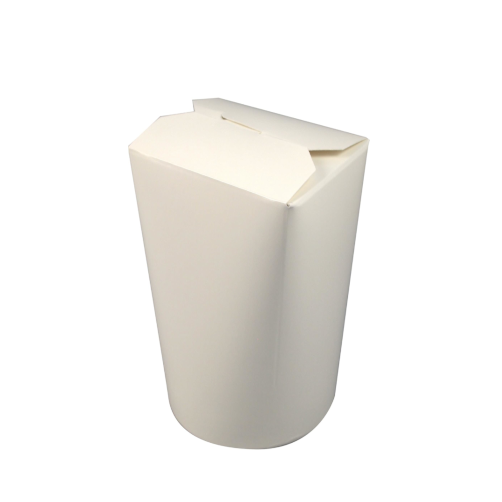 Dėžutė WOK (balta, 500 ml., 50 vnt.)