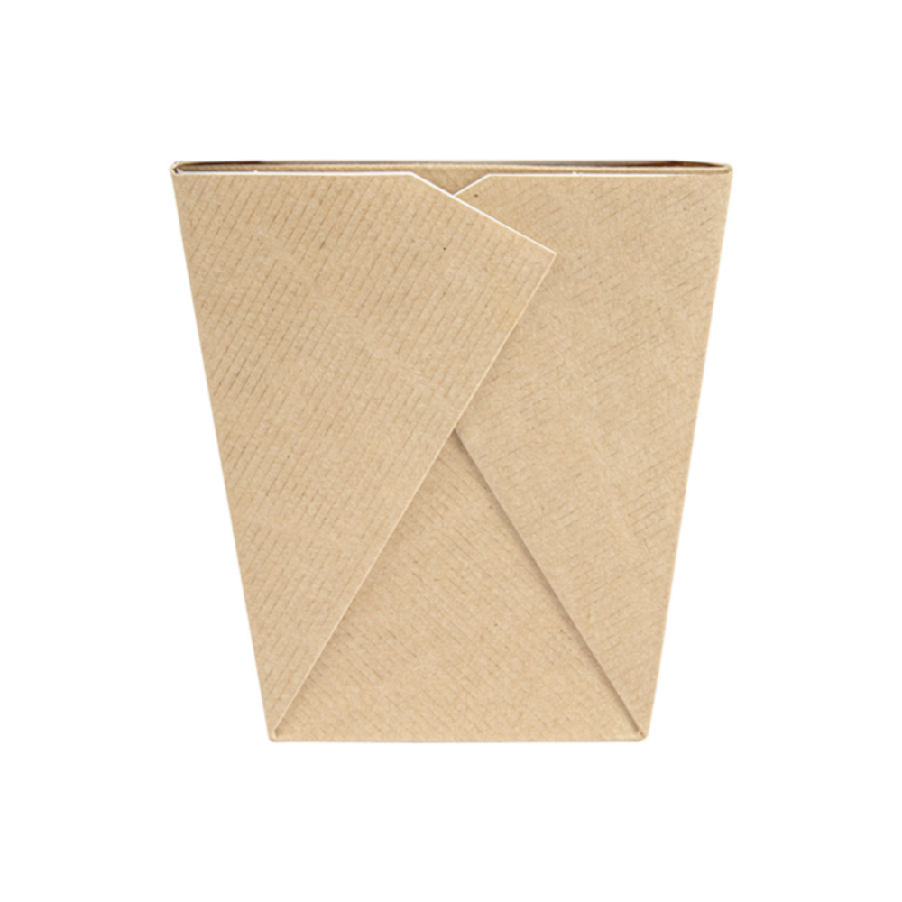 Vienkartinė dėžutė WOK THEPACK (ruda, 780 ml., 40 vnt.)