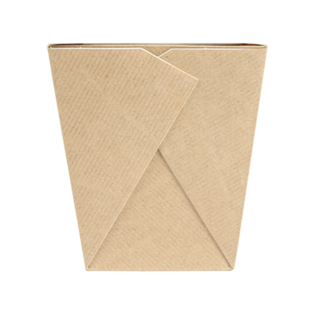 Vienkartinė dėžutė WOK THEPACK (ruda, 960 ml., 40 vnt.)