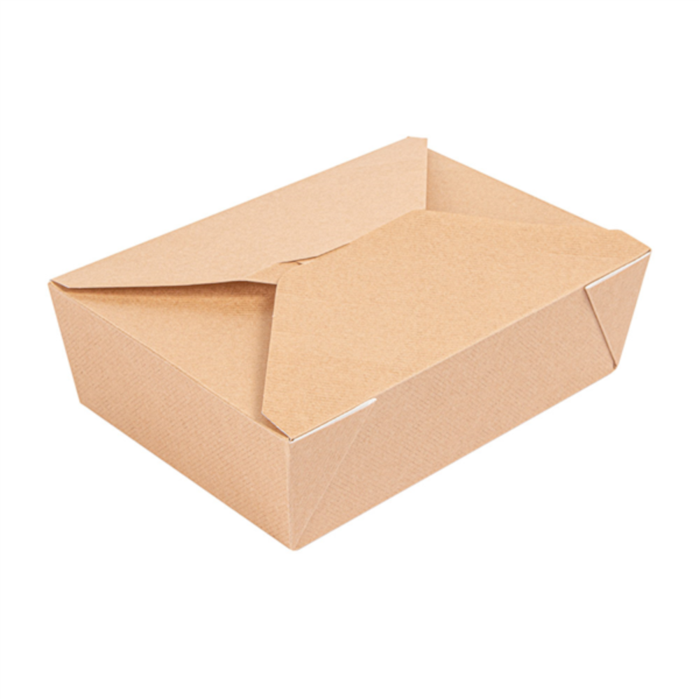 Disposable box AMERIKA (brown, 1980 ml., 50 pcs.)