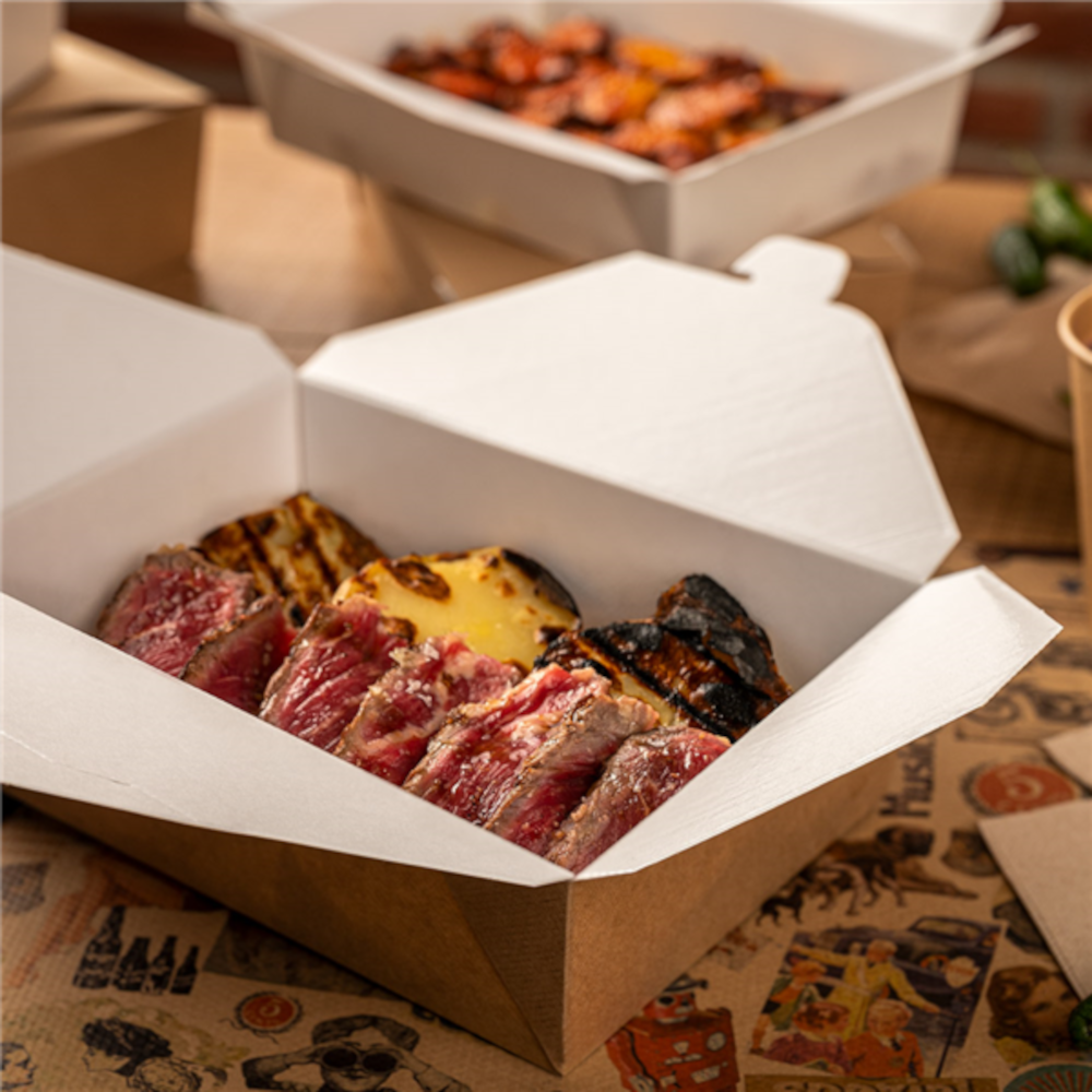 Dėžutė AMERIKA (ruda, 1980 ml., 50 vnt.)