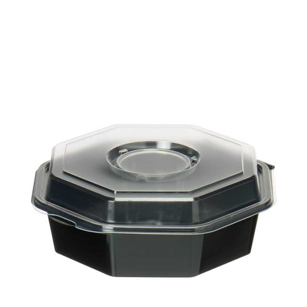 Disposable box OCTAVIEW with sauce (400/65 ml.)