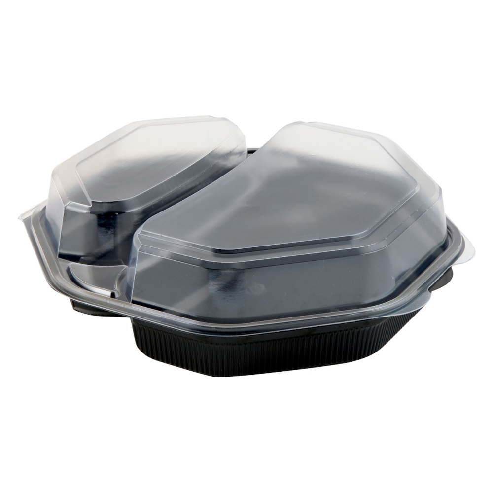 Vienkartinė dėžutė 2 dalių Octaview (580/280 ml.)