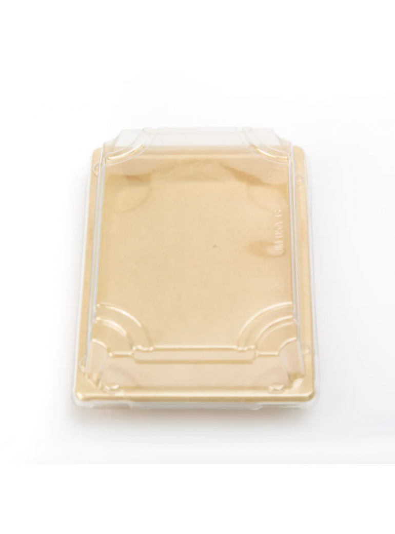 Dėžutė sushi iš cukranendrių (18,5 x 12,8 x h2,1 cm., 50 vnt.)