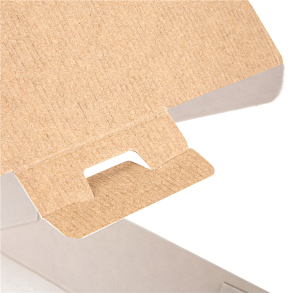 Vienkartinė dėžutė mėsainiams THEPACK (ruda, 17,5 x 18 x 7,5 cm., 50 vnt.)