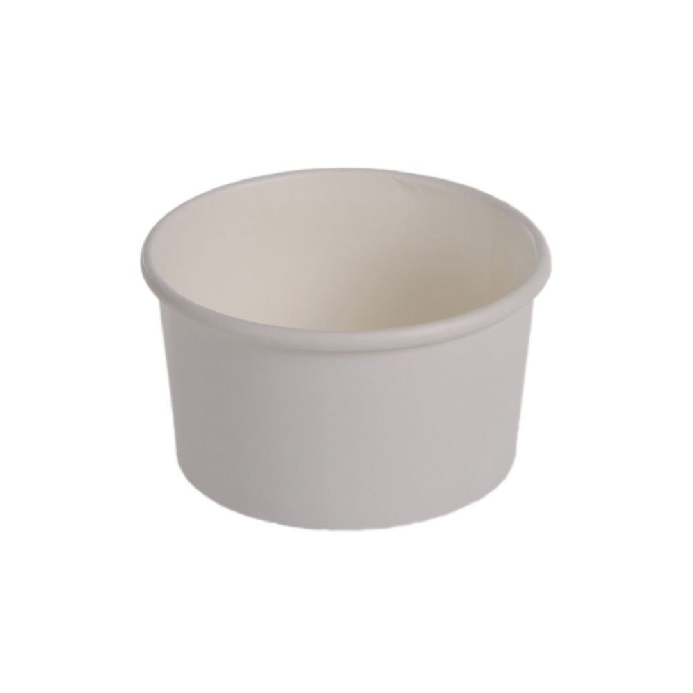 Vienkartinis indelis - ledainė (baltas, 245 ml., 25 vnt.) Vienkartinis indelis - ledainė (baltas, 245 ml., 25 vnt.)