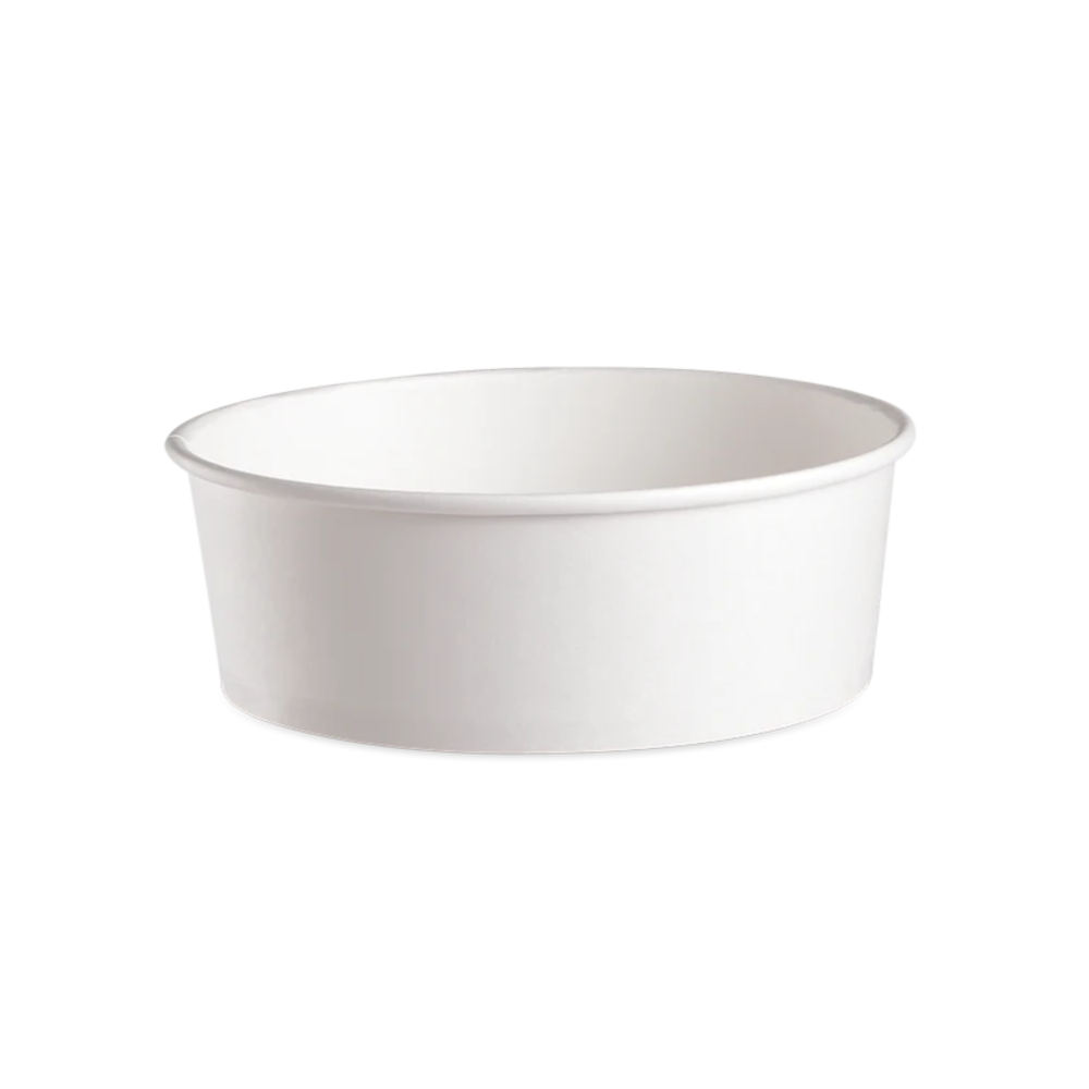 Disposable paper container (white, 750 ml., 50 pcs.) Disposable paper container (white, 750 ml., 50 pcs.)