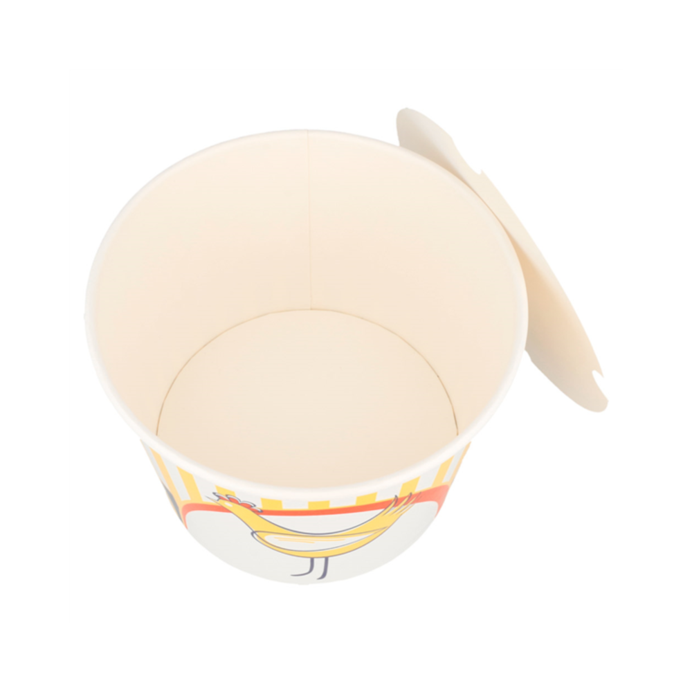 Vienkartinis indelis su dangteliu vištienai (2550 ml., 50 vnt.)