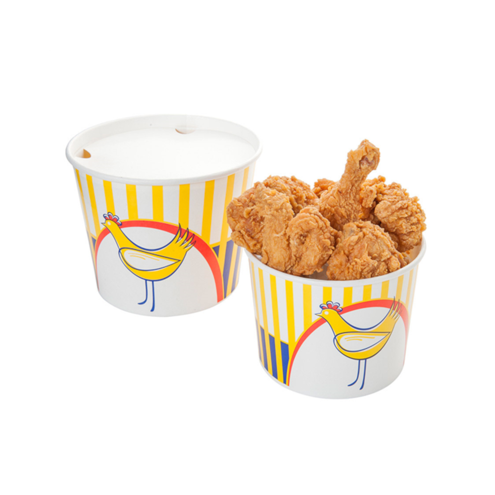 Vienkartinis indelis su dangteliu vištienai (2550 ml., 50 vnt.)