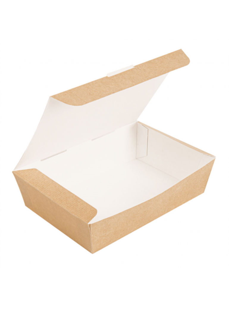 Dėžutė THEPACK (ruda, 20 x 15 x 5 cm., 60 vnt.)