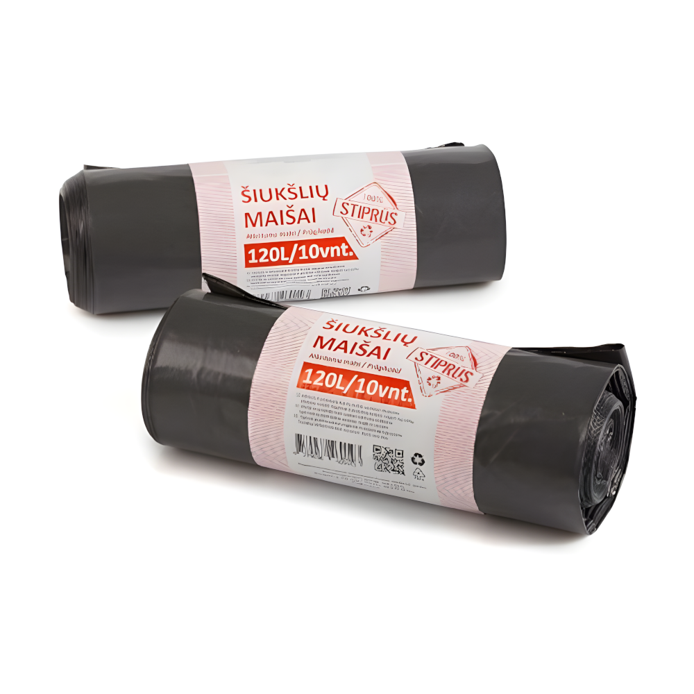Garbage bags strong 120 l. (10 pcs.) Garbage bags strong 120 l. (10 pcs.)