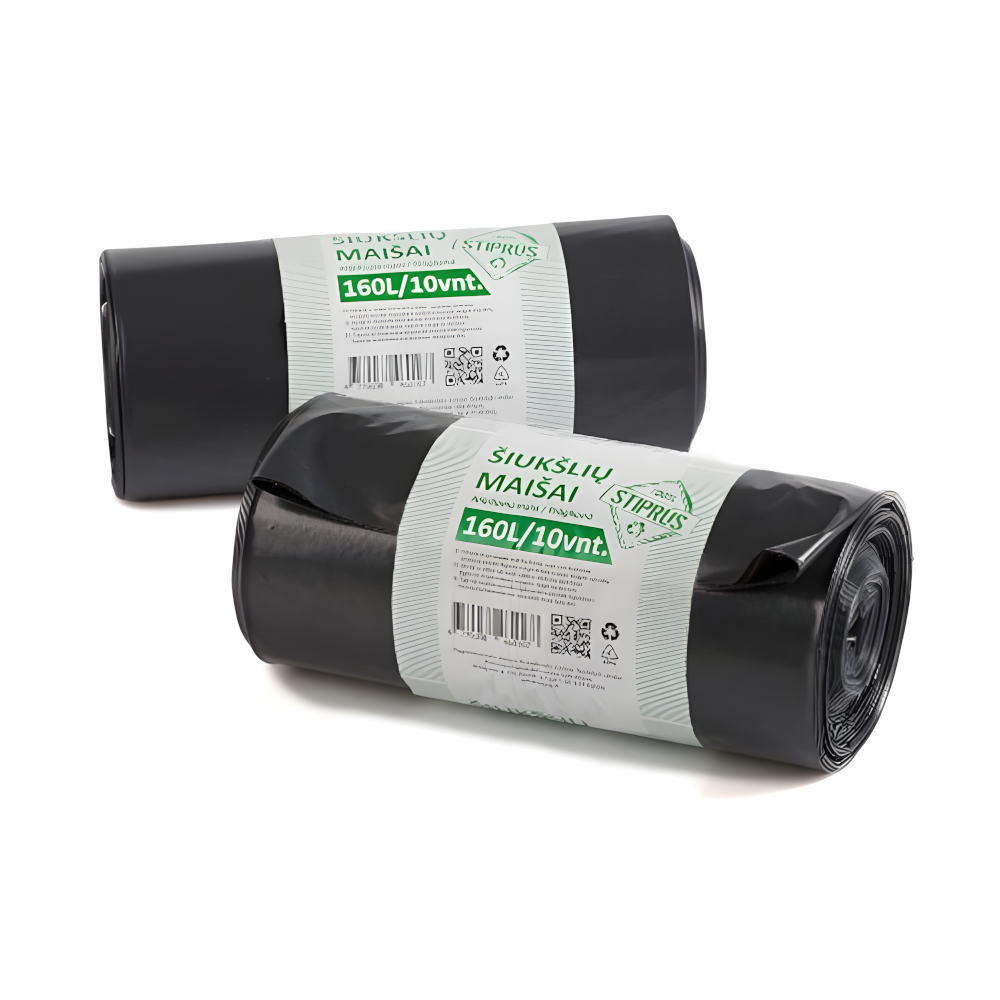 Garbage bags strong 160 l. (10 pcs.) Garbage bags strong 160 l. (10 pcs.)