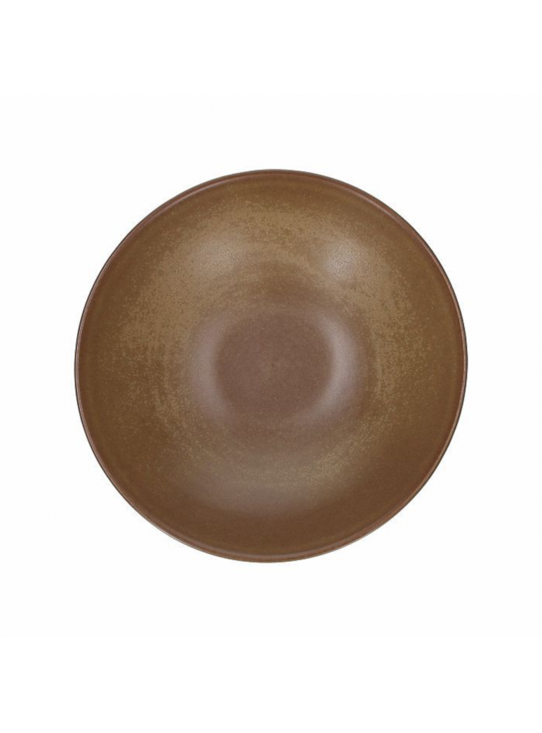 Dubuo, TERRACOTTA BROWN BISCUIT, Ø23 cm.