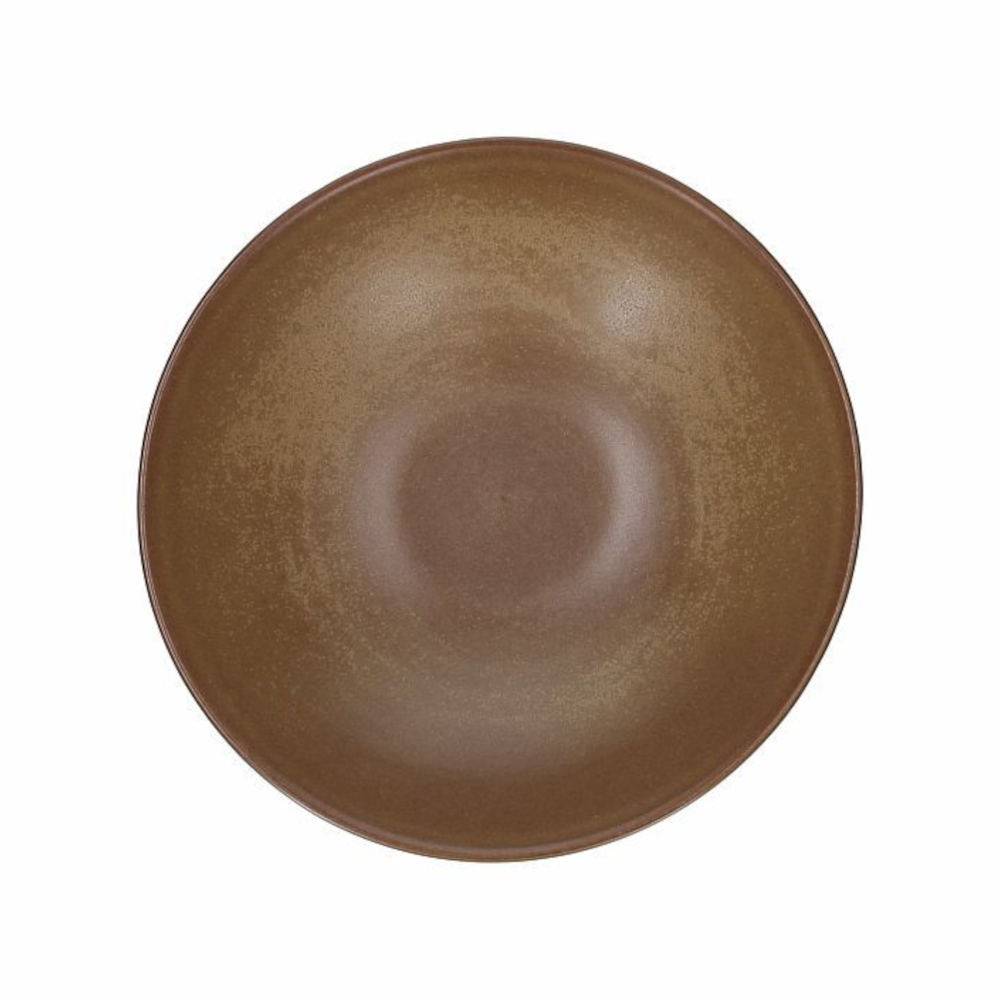 Dubuo, TERRACOTTA BROWN BISCUIT, Ø23 cm.