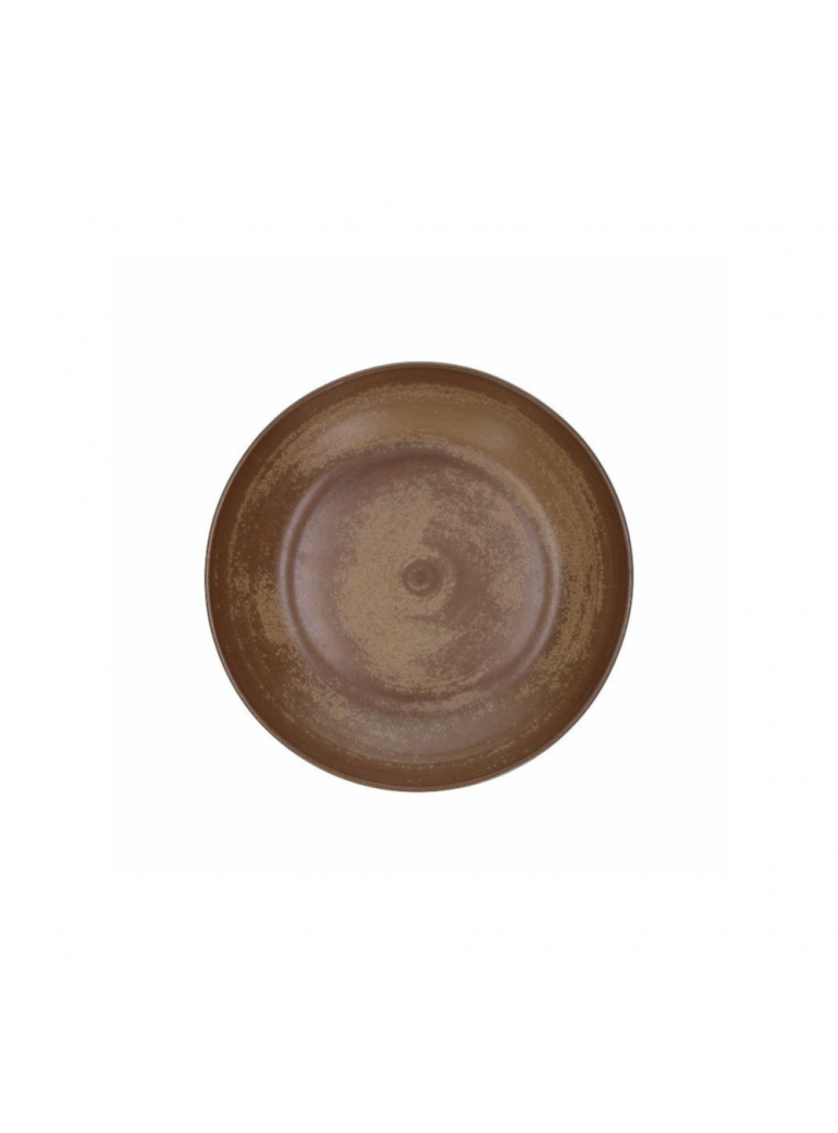 Lėkštė gili, TERRACOTTA BROWN BISCUIT, Ø16 cm.