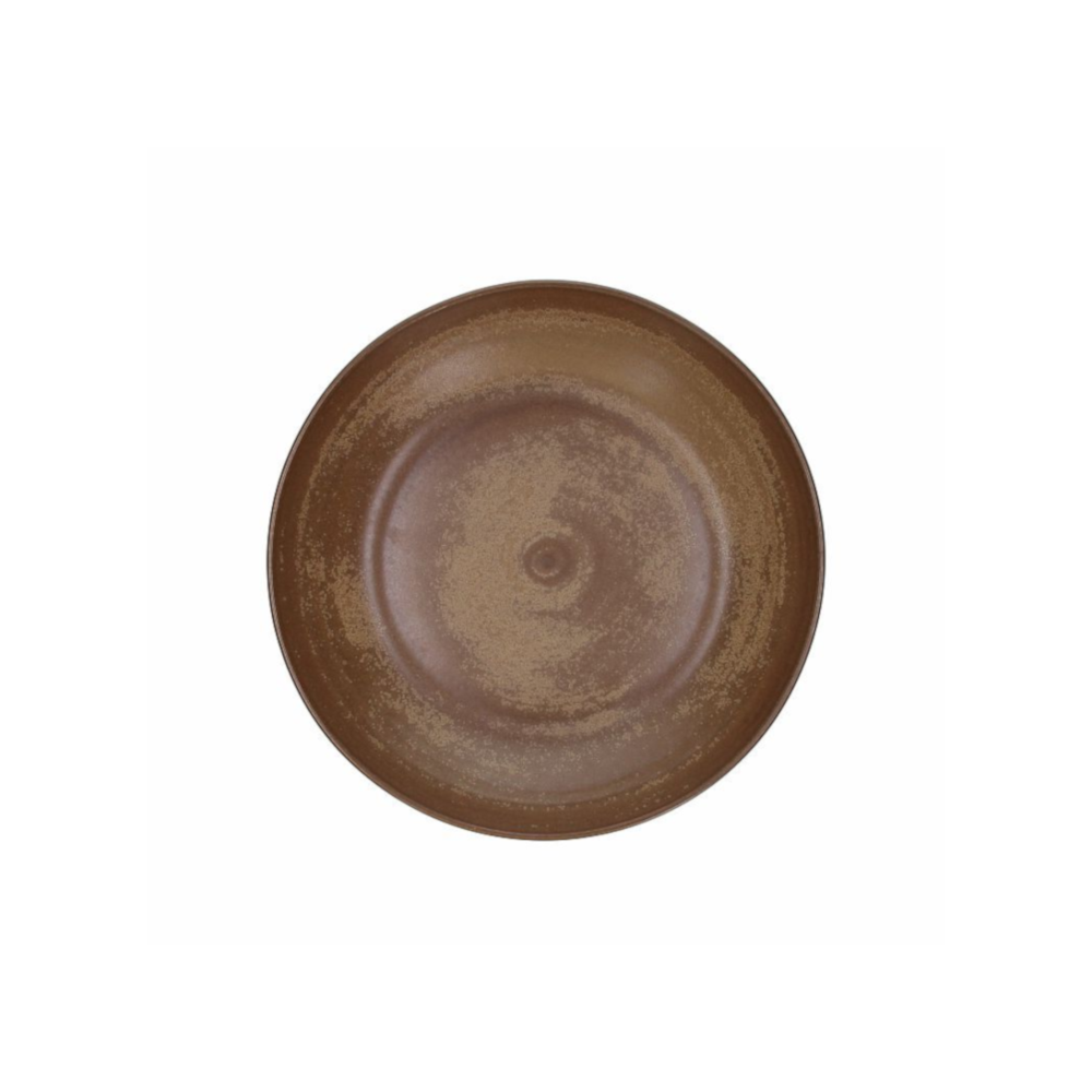 Lėkštė gili, TERRACOTTA BROWN BISCUIT, Ø16 cm.