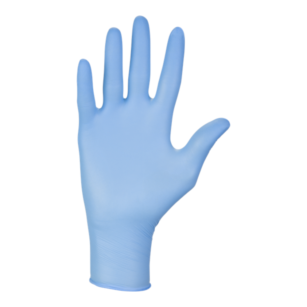 Blue nitrile gloves (XL...