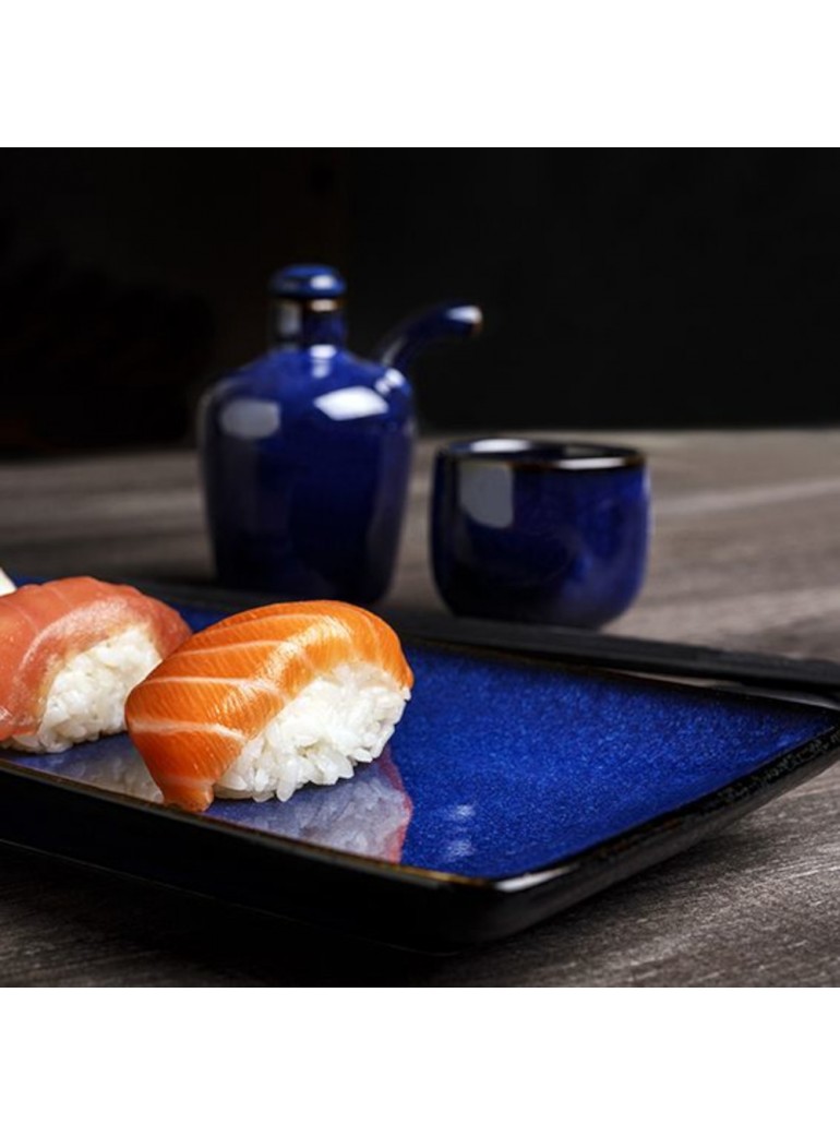 Šaukštas JAP, mėlynas, 13 cm.