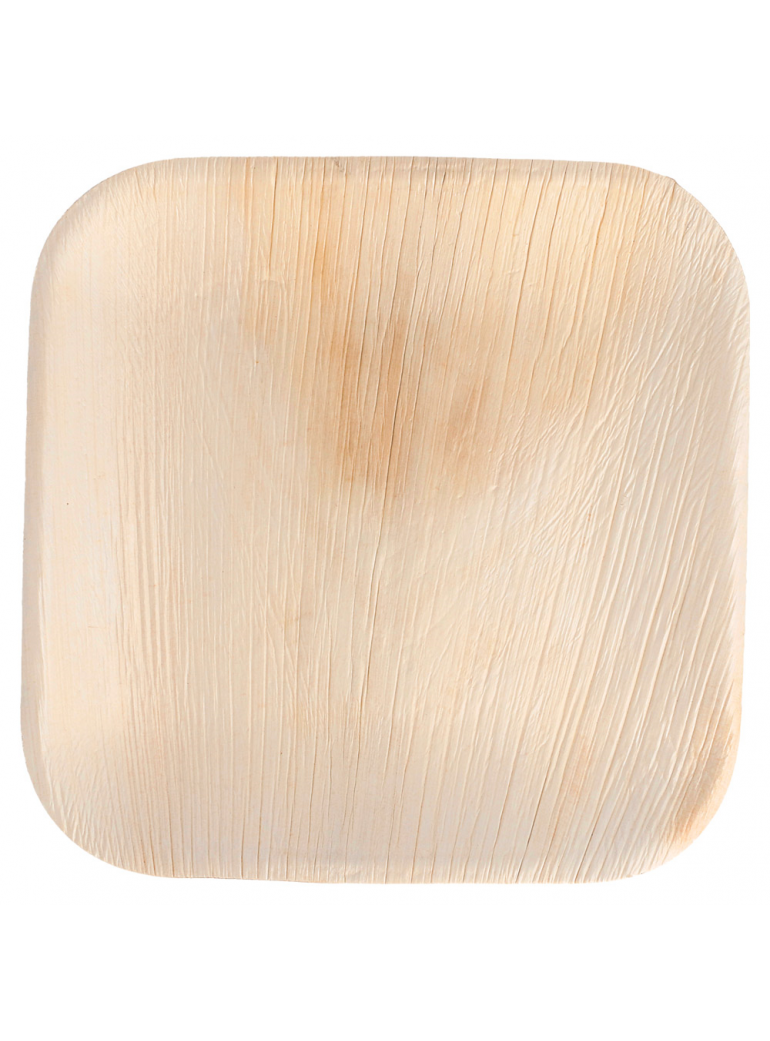 Vienkartinė lėkštė „ARECA“ (palmių lapų, 18 x 18 x h1,5 cm., 25 vnt.)