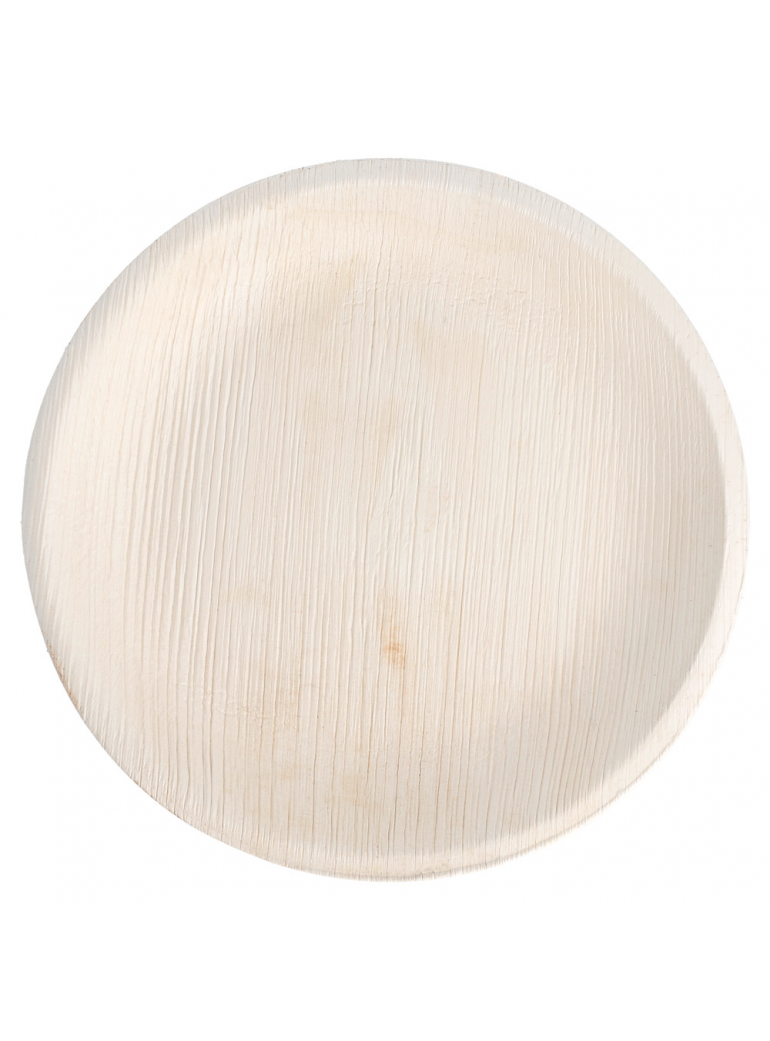 Vienkartinė lėkštė „ARECA“ (palmių lapų, Ø18 x h2 cm., 25 vnt.)