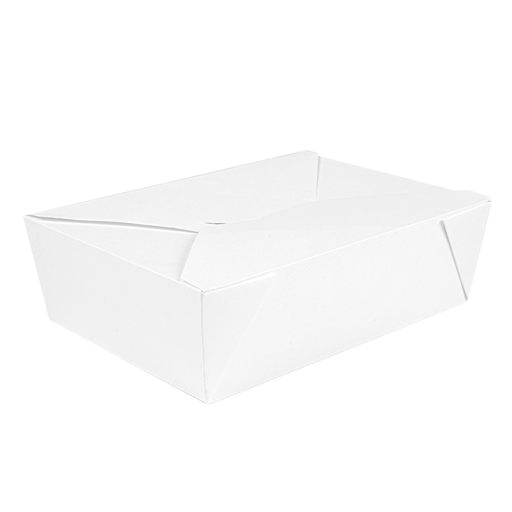 Vienkartinė dežutė THEPACK AMERIKA (balta, 19,6x14x6,2 cm,1980 ml., 50 vnt.)