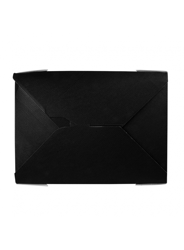 Dėžutė THEPACK Amerika (juoda, 1980 ml., 50 vnt.)