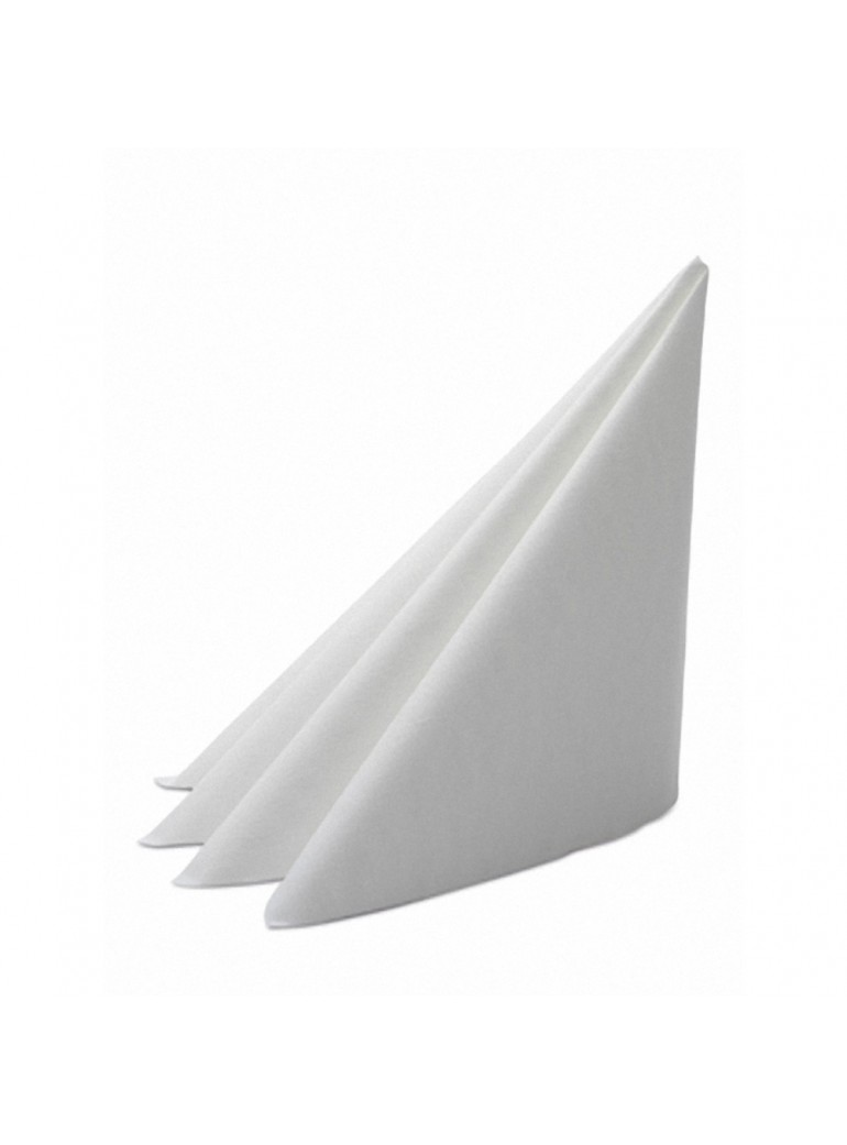 Servetėlės baltos AIRLAID 40x40 cm., 100 vnt.