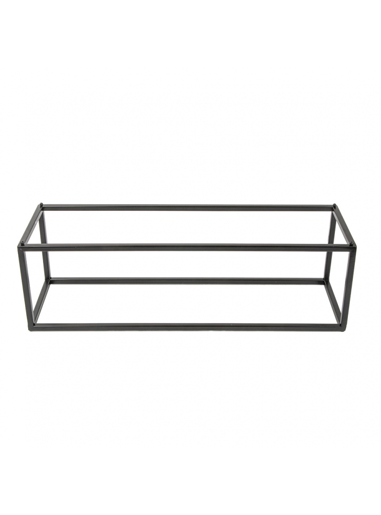 Pateikimo stovas indeliams juodas "ASAMI WARE“ 53x16,2x16 cm.