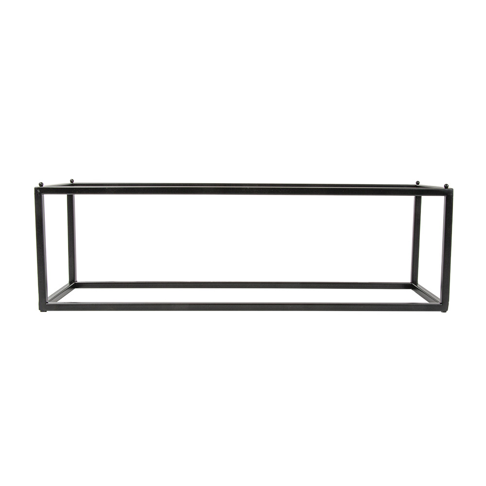 Pateikimo stovas indeliams juodas "ASAMI WARE“ 53x16,2x16 cm.