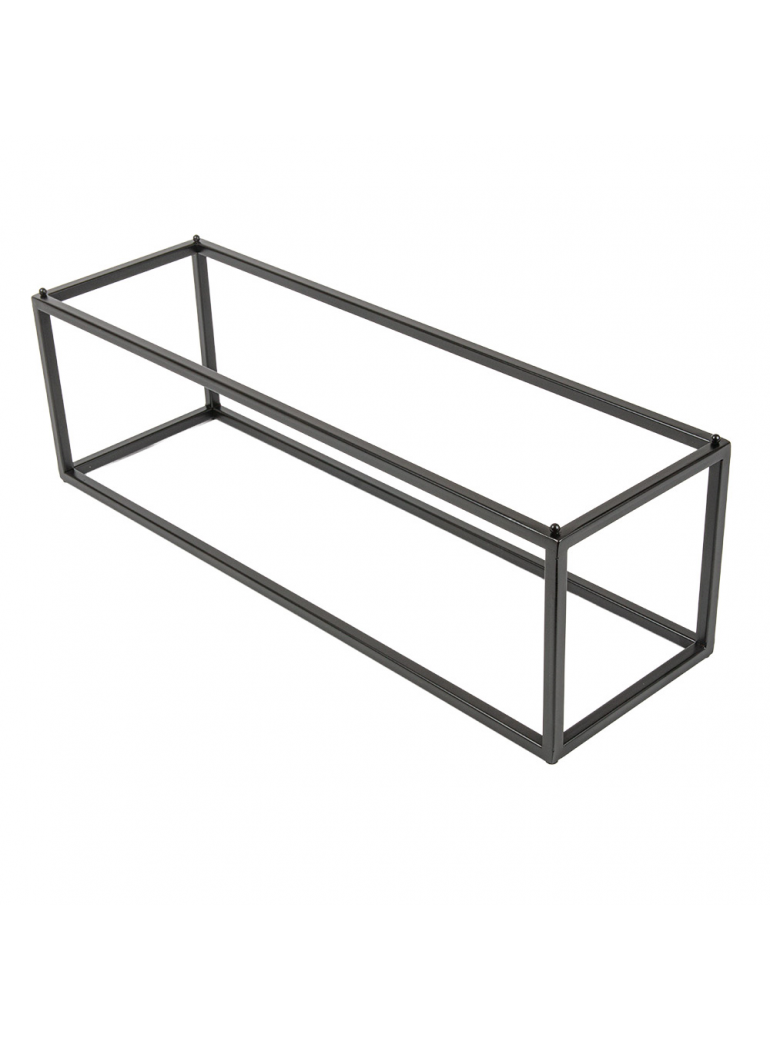 Pateikimo stovas indeliams juodas "ASAMI WARE“ 53x16,2x16 cm.