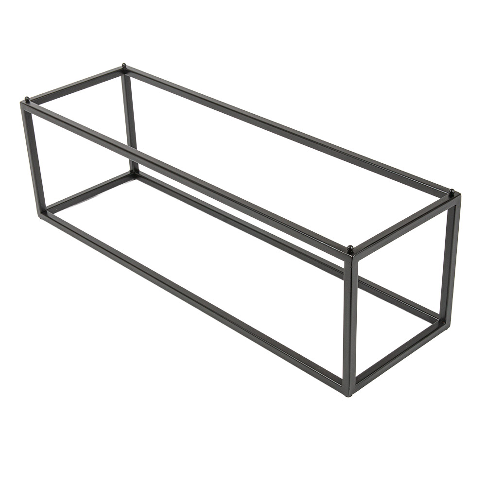 Presentation stand for containers black "ASAMI WARE" 53x16.2x16 cm.