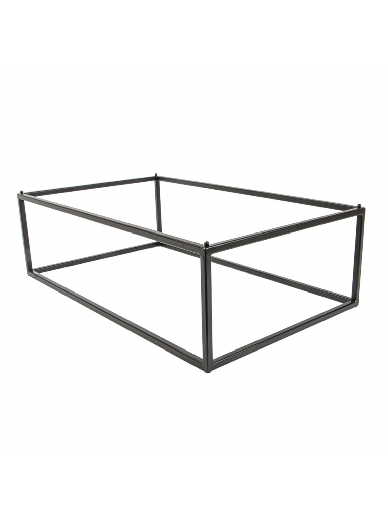 Pateikimo stovas indeliams juodas „ASAMI WARE“ 53 x 32,5 x h16 cm.