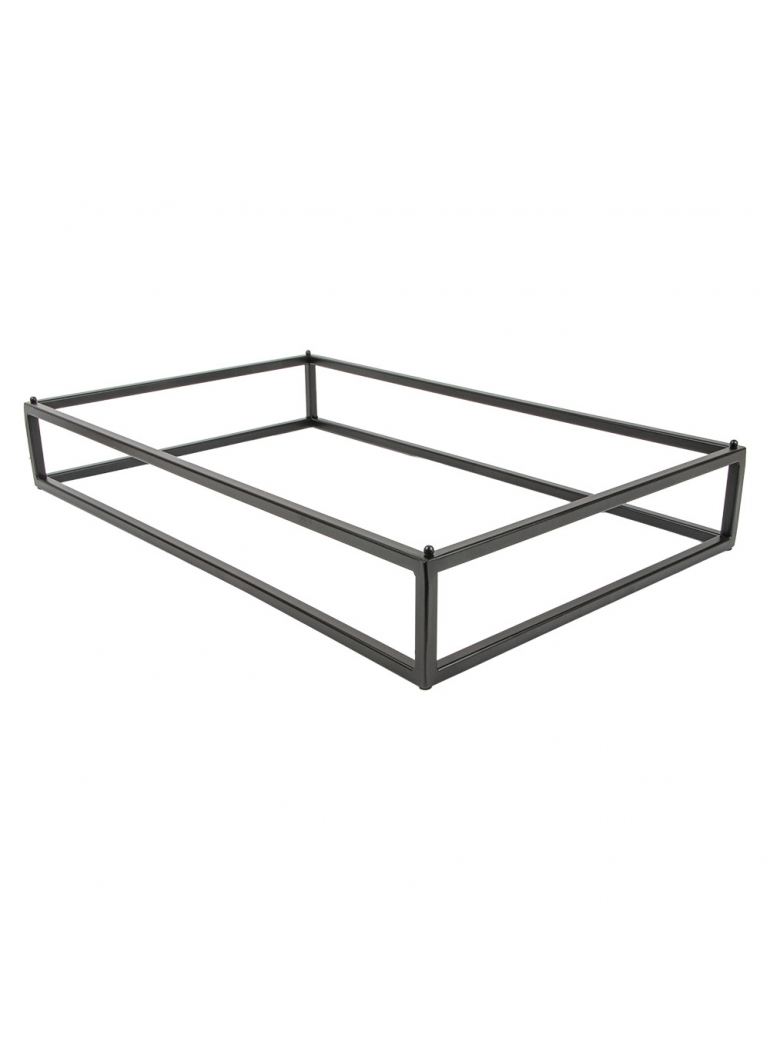 Pateikimo stovas indeliams juodas „ASAMI WARE“ 53 x 32,5 x h8 cm.