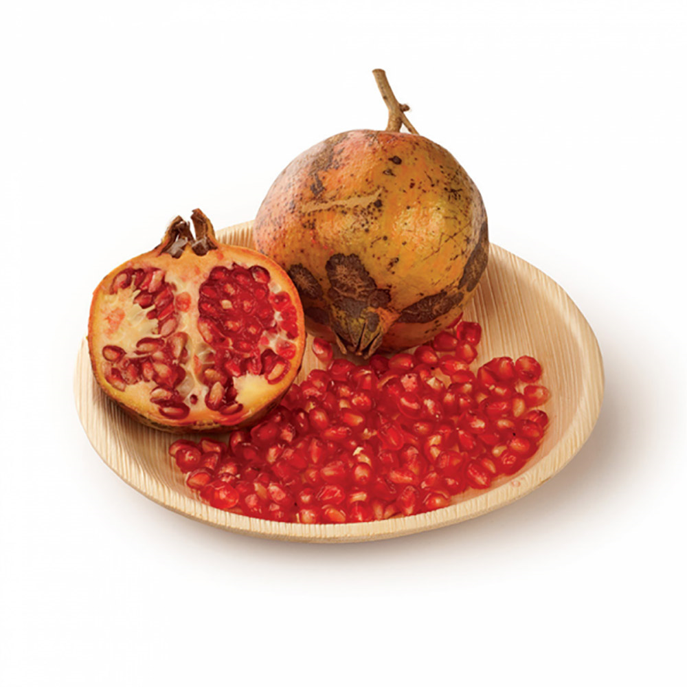 Vienkartinė lėkštė „ARECA“ (palmių lapų, Ø23 x h2 cm., 25 vnt.)