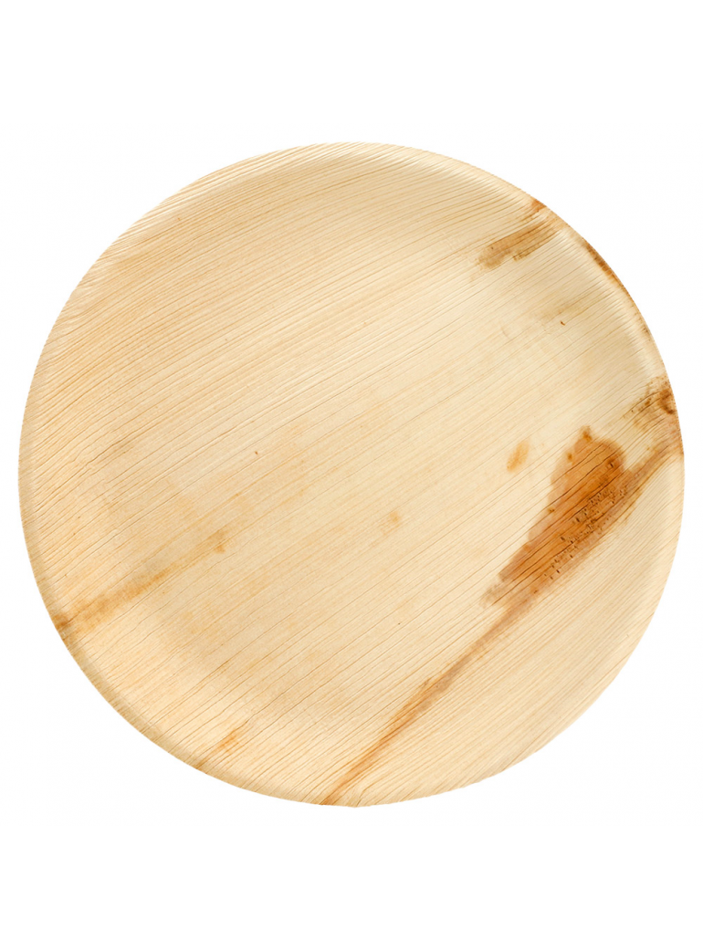 Vienkartinė lėkštė „ARECA“ (palmių lapų, Ø23 x h2 cm., 25 vnt.)