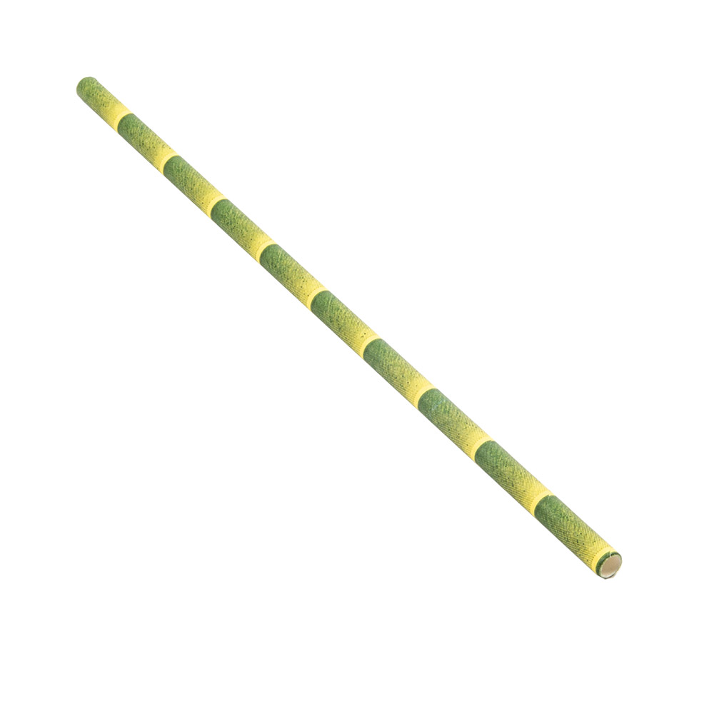 Šiaudeliai 12 cm. „BAMBOO“ (250)