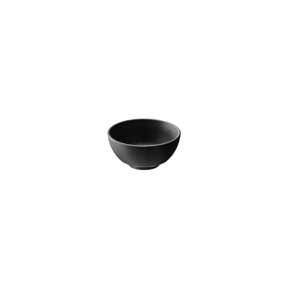 Bowl melamine black Ø17.9 x 8.5 cm., 1000 ml.