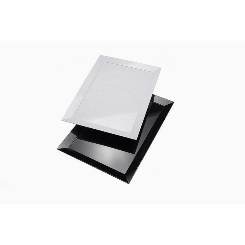 Padėklas baltas, melamino, 48 x 30 x 2,5 cm. Padėklas baltas, melamino, 48 x 30 x 2,5 cm.