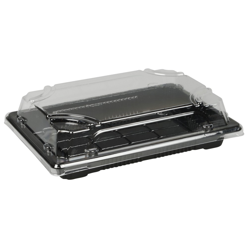 Vienkartinė dėžutė sushi PET su dangteliu (16,5 x 11,5 x h4,2 cm., 50 vnt.) Vienkartinė dėžutė sushi PET su dangteliu (16,5 x 11,5 x h4,2 cm., 50 vnt.)