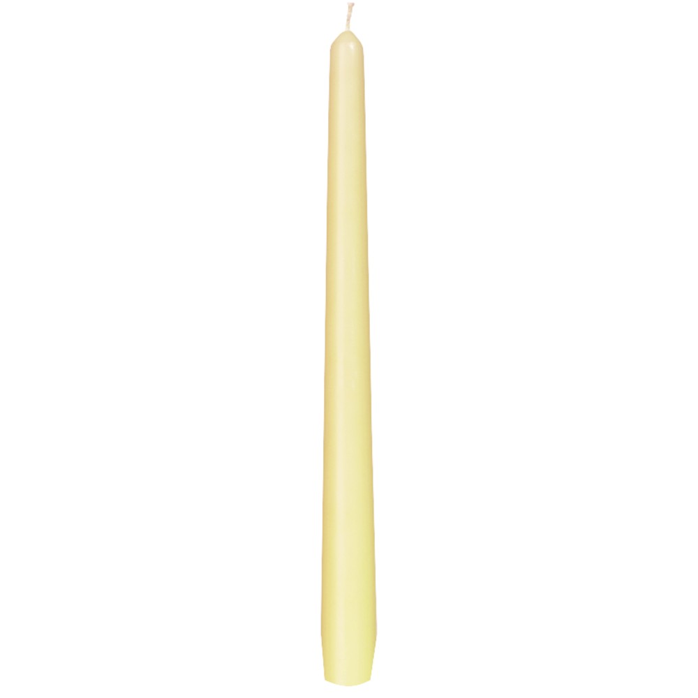 Žvakė vanilinė (24 cm., 10 vnt.) Žvakė vanilinė (24 cm., 10 vnt.)