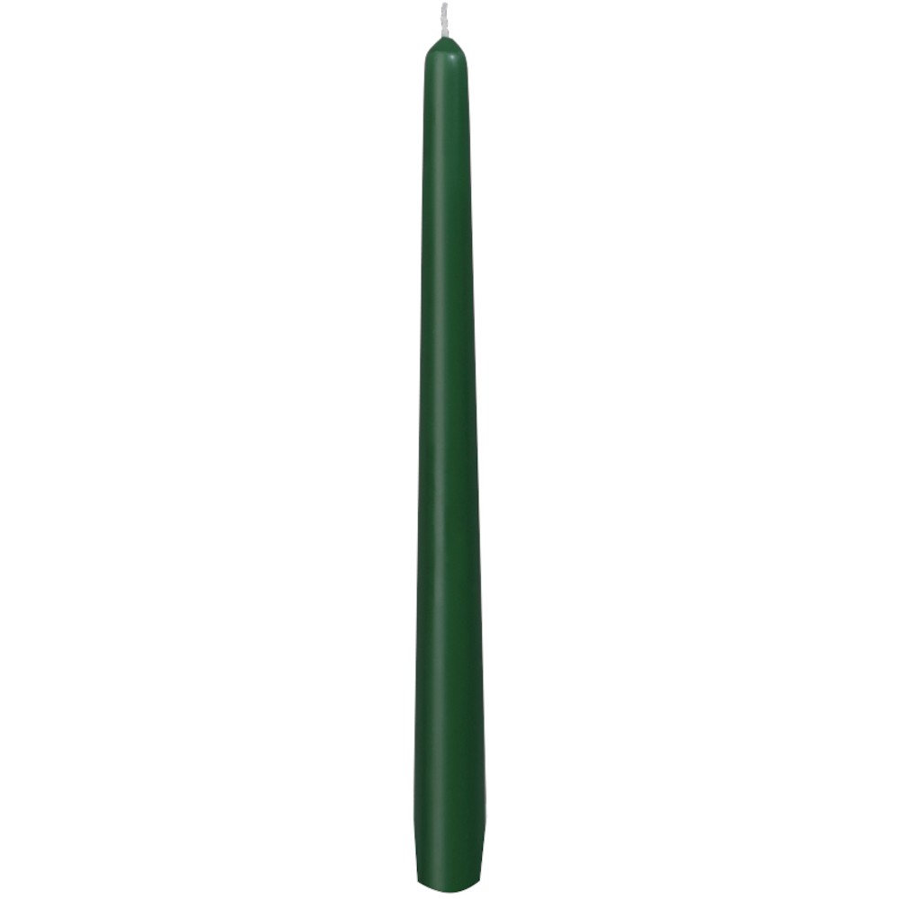 Žvakė 19 cm. tamsiai žalia Žvakė 19 cm. tamsiai žalia