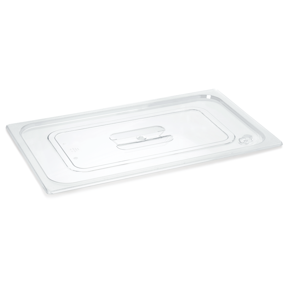 Lid for GN 1/1 container. Polycarbonate. Lid for GN 1/1 container. Polycarbonate.