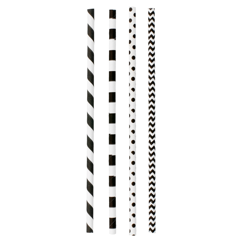 Straws are brown. Paper ones. Ø6 mm. 20 cm. 250 pcs.