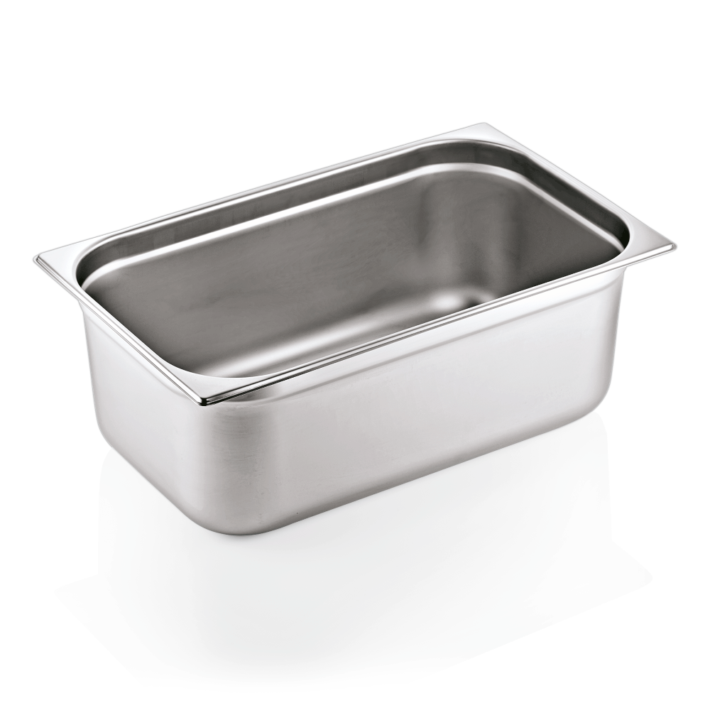 GN container 1/1 (stainless steel, 53 x 32.5 + h20 cm., 26 l.)