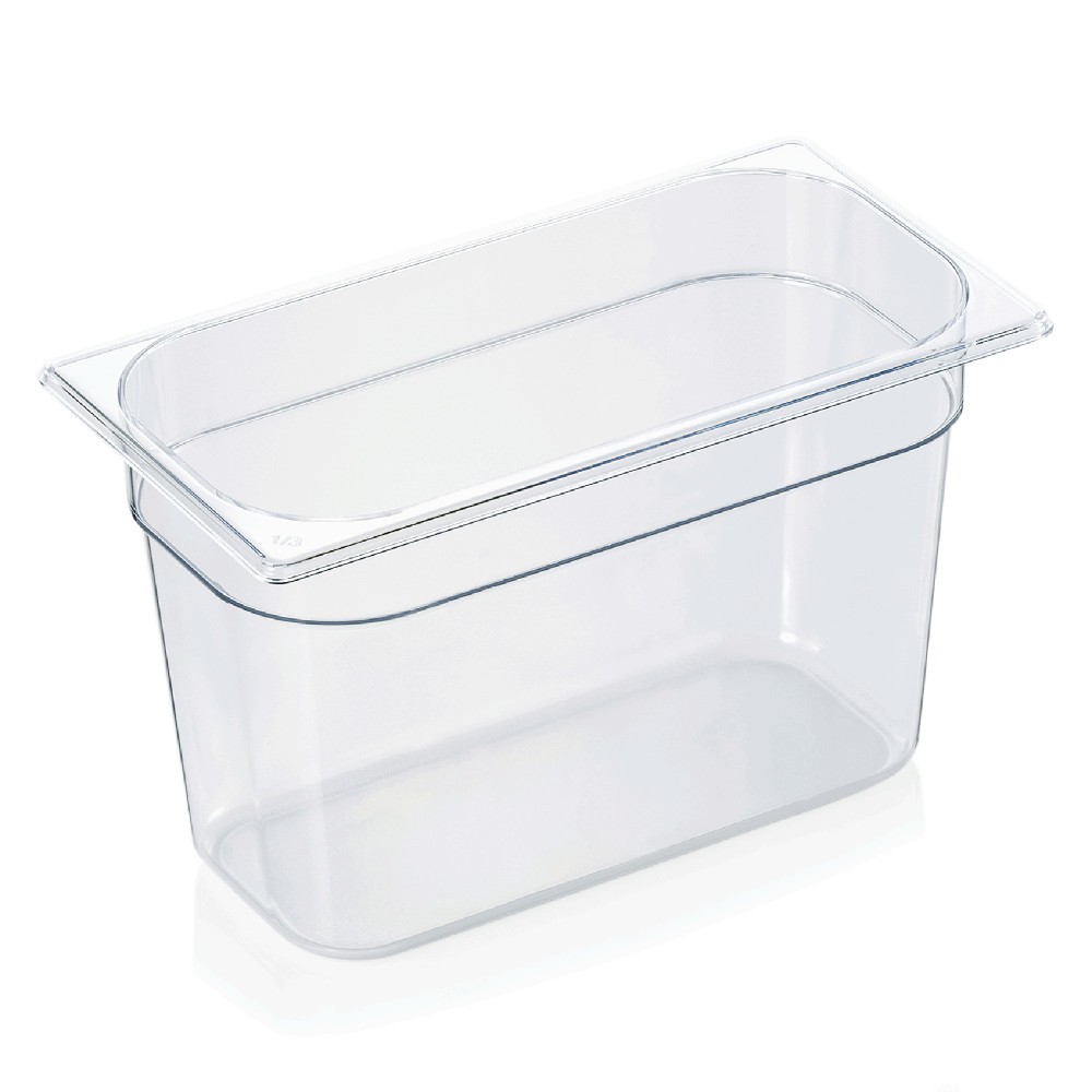 GN container 1/3 (PC, 32.5 x 17.6 cm. + h20 cm., 7.1 l.)