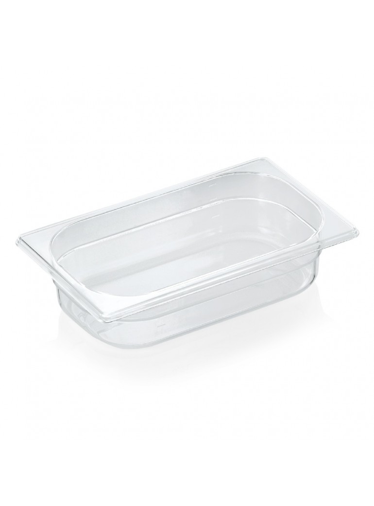 GN container 1/3 (PC, 32.5 x 17.6 + h6.5 cm., 2.5 l.)