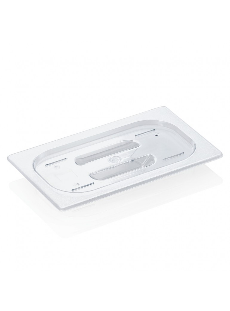 GN lid. 1/4 container, PC, clear